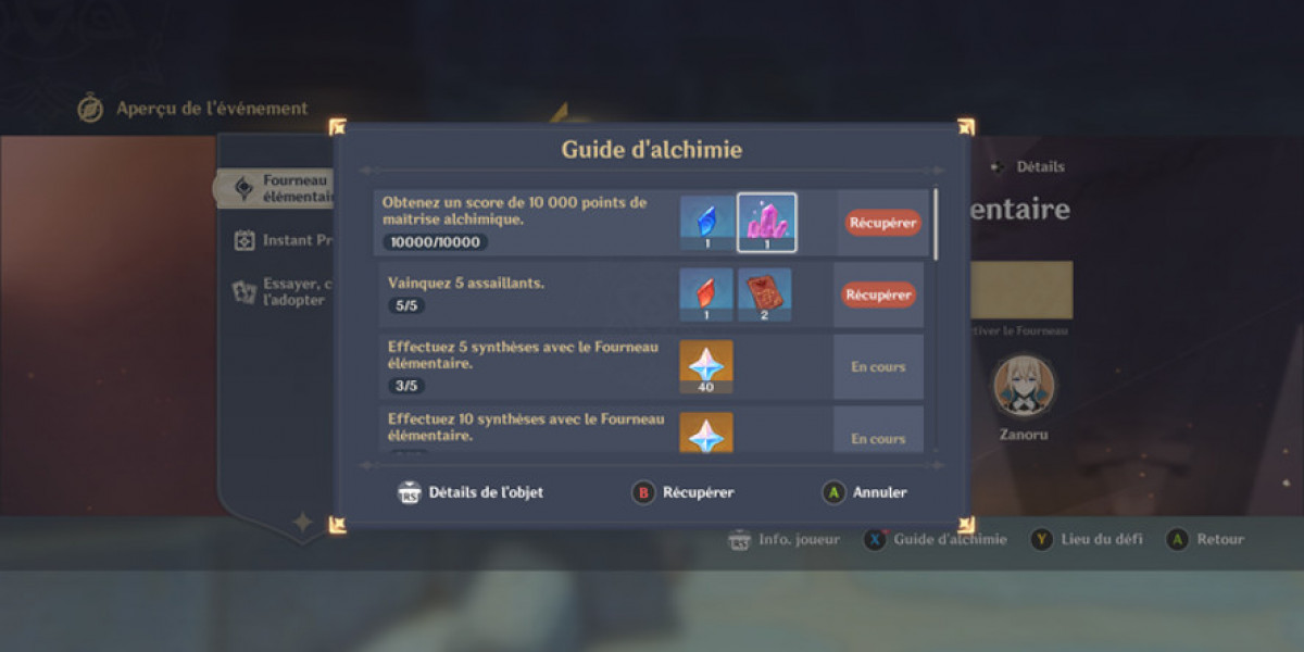 Fourneau élémentaire Genshin Impact : guide rapide