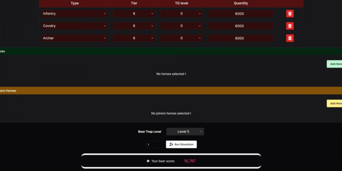 Bear Battle Damage Calculation - Example Simulation