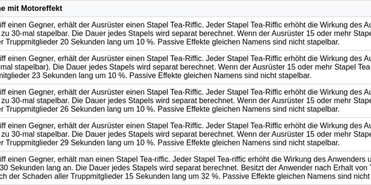 Ice Jade Teekanne: Team-Boost & Effekte