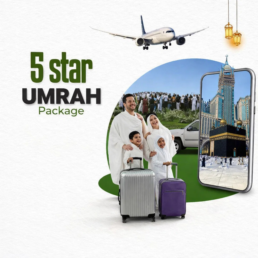 Cheap 5 Star  Umrah Packages