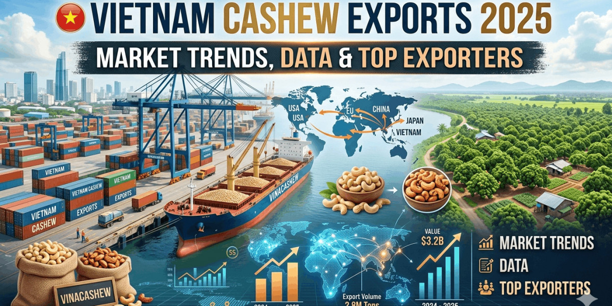 Vietnam Cashew Exports 2025: Market Trends, Data & Top Exporters