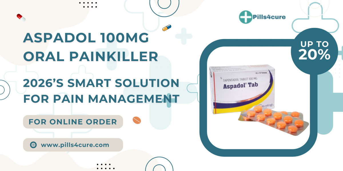 Aspadol 100mg for Injury and Surgery Pain Relief