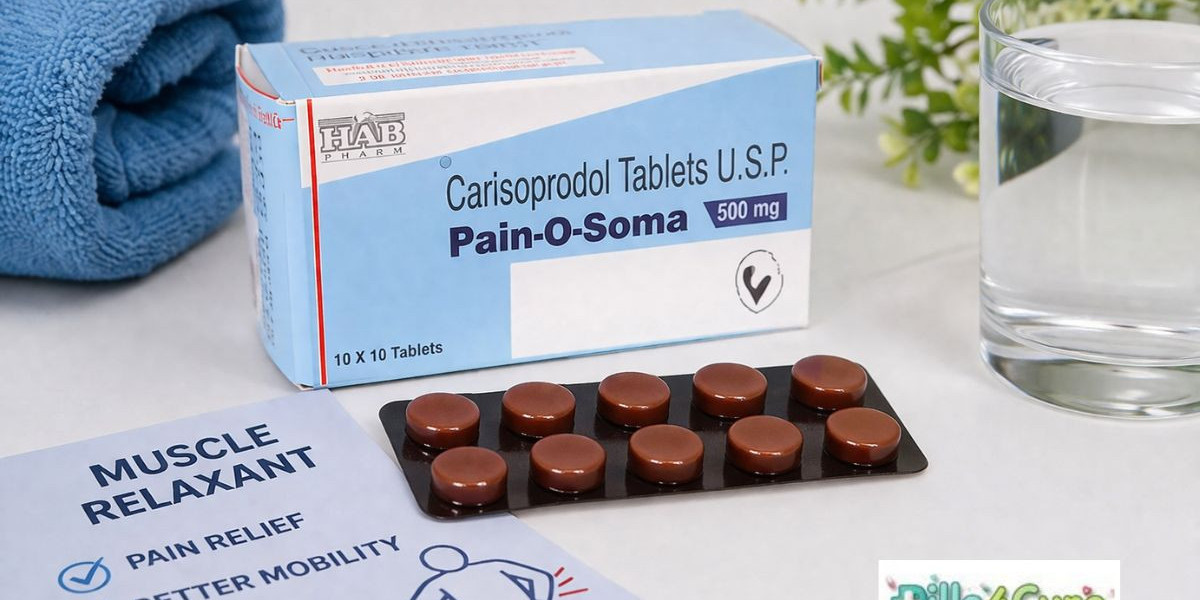 Pain O Soma 500mg for Fast Muscle Pain Relief in the USA