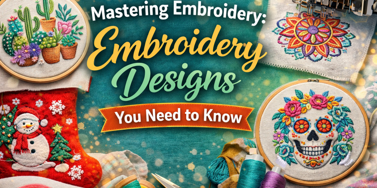 Mastering Embroidery: Unique Designs You Need to Know