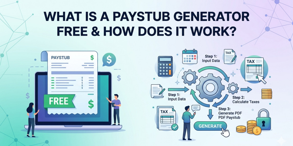 What Is a Paystub Generator Free and How Does It Work?